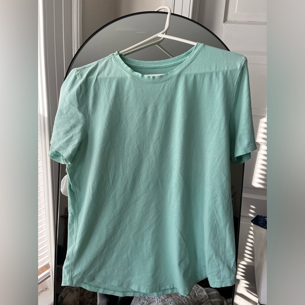 Lululemon Basic Tee Seafoam/Mint Size L